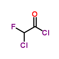 Chlorofluoroacetyl chloride Structure