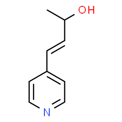 3-Buten-2-ol,4-(4-pyridinyl)-(9CI) structure