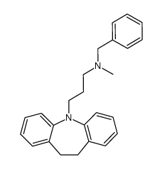 N-苄基-3-(10,11-二氢-5H-二苯并[b,f] a嗪-5-基)-N-甲基丙烷-1-胺结构式