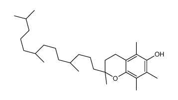 (2R)-2,5,7,8-Tetramethyl-2-[(4R,8R)-4,8,12-trimethyltridecyl]-6-c hromanol Structure