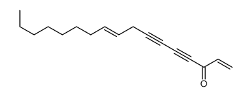 heptadeca-1,9-dien-4,6-diyn-3-one Structure