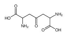 2,6-diamino-4-oxoheptanedioic acid Structure