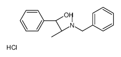 (R*,S*)-(+-)α-[1-(methylbenzylamino)ethyl]benzyl alcohol hydrochloride结构式