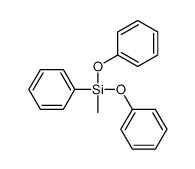 methyl-diphenoxy-phenylsilane结构式