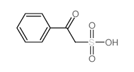 Benzeneethanesulfonic acid,â-oxo-结构式