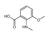 3-Methoxy-2-(methylamino)benzoic acid结构式