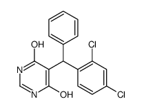 5-[(2,4-dichlorophenyl)-phenylmethyl]-4-hydroxy-1H-pyrimidin-6-one Structure