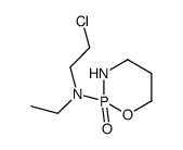 N-(2-chloroethyl)-N-ethyl-2-oxo-1,3,2λ5-oxazaphosphinan-2-amine Structure