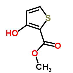 Methyl-3-hydroxythiophen-2-carboxylat structure