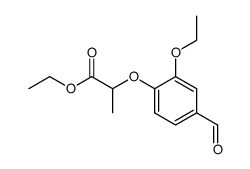 ethyl 2-(2-ethoxy-4-formylphenoxy)propanoate picture