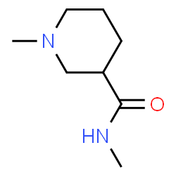 Nipecotamide,N,1-dimethyl- (7CI,8CI) Structure