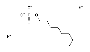 Phosphoric acid, octyl ester, potassium salt Structure