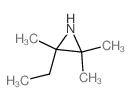 Aziridine, 2-ethyl-2,3,3-trimethyl- structure