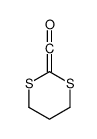 1,3-dithian-2-ylidenemethanone结构式