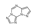 Pyrazolo[1,5-c][1,2,4]triazolo[1,5-a][1,3,5]triazine (9CI) Structure