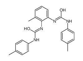 1-[2-methyl-6-[(4-methylphenyl)carbamoylamino]phenyl]-3-(4-methylphenyl)urea结构式