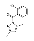 salicyloyl(3,5-dimethyl)pyrazole Structure