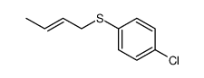 trans-but-2-enyl 4-chlorophenyl sulphide结构式