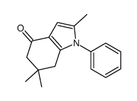 2,6,6-trimethyl-1-phenyl-5,7-dihydroindol-4-one Structure