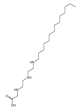 2-[2-[2-(tetradecylamino)ethylamino]ethylamino]acetic acid结构式