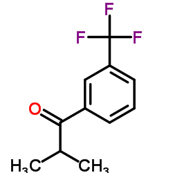 2-Methyl-1-(3-(trifluoromethyl)phenyl)propan-1-one Structure