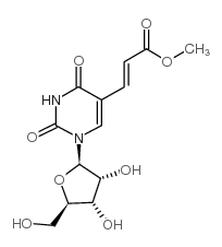 (E)-5-(2-CARBOMETHOXYVINYL)URIDINE structure