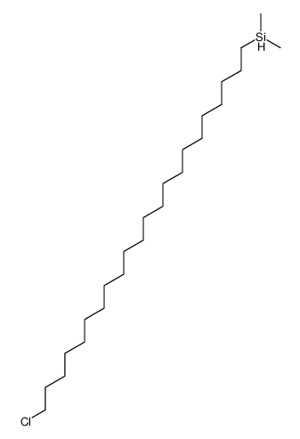 22-chlorodocosyl(dimethyl)silane Structure