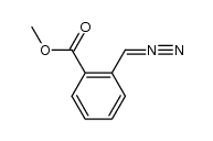 [o-(methoxycarbonyl)phenyl]diazomethane结构式
