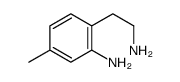 Benzeneethanamine, 2-amino-4-methyl- (9CI)结构式