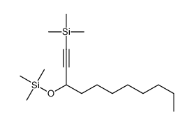 trimethyl(3-trimethylsilyloxyundec-1-ynyl)silane Structure