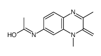 N-(2,4-dimethyl-3-methylidenequinoxalin-6-yl)acetamide Structure