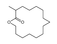 3-methyl-oxacyclohexadecan-2-one Structure