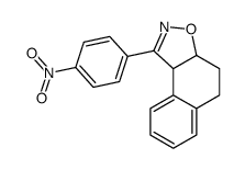 1-(4-nitrophenyl)-3a,4,5,9b-tetrahydrobenzo[e][1,2]benzoxazole结构式