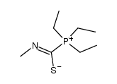 α-Triethylphosphonium-Methylisothiocyanat-Addukt结构式