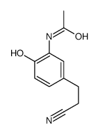 N-[5-(2-cyanoethyl)-2-hydroxyphenyl]acetamide结构式