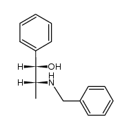 erythro-2-benzylamino-1-phenylpropan-1-ol结构式