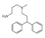 N'-(3,3-diphenylpropyl)-N'-methylpropane-1,3-diamine Structure
