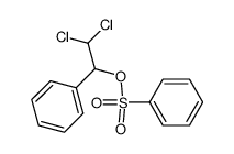 2,2-Dichlor-1-phenylsulfonyloxy-1-phenylethan结构式