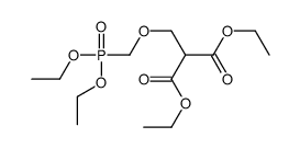 diethyl 2-(diethoxyphosphorylmethoxymethyl)propanedioate Structure