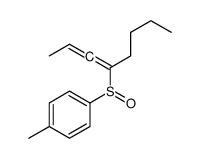 1-methyl-4-octa-2,3-dien-4-ylsulfinylbenzene Structure