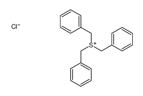 tribenzylsulfanium,chloride结构式