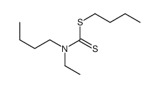 butyl N-butyl-N-ethylcarbamodithioate结构式