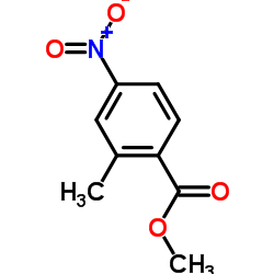 Methyl 2-methyl-4-nitrobenzoate Structure