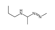 N-[1-(methyldiazenyl)ethyl]propan-1-amine结构式