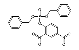 dibenzyl (2,4-dinitrophenyl) phosphate结构式