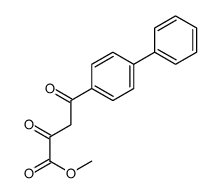 METHYL 4-(1,1''-BIPHENYL-4-YL)-2,4-DIOXOBUTANOATE Structure
