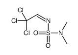 1,1,1-trichloro-2-(dimethylsulfamoylimino)ethane Structure