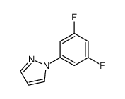 1-(3,5-difluorophenyl)pyrazole Structure