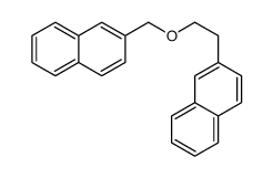 2-(2-naphthalen-2-ylethoxymethyl)naphthalene Structure