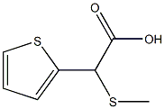 α-Methylthio-2-thiopheneacetic acid结构式